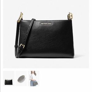 Michael Kors Trisha Leather Crossbody